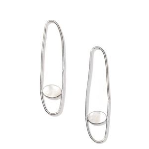 Gemstone Drop Earrings